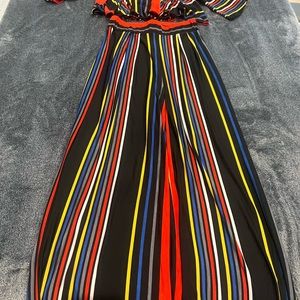 Palazzo pants and top. Wore once.